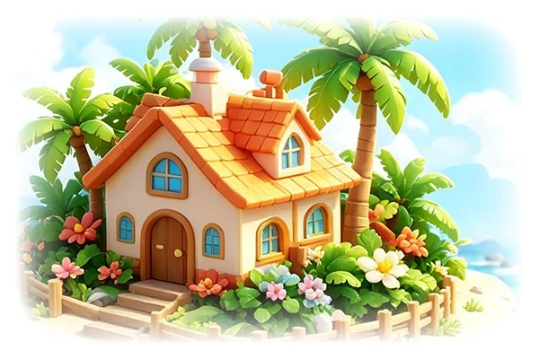海岛小屋